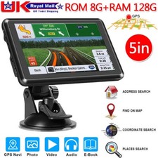 5'' Car Truck Sat Nav GPS