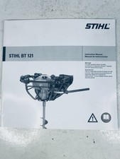 STIHL BT121 Auger Owner's