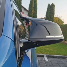 Gloss Black Door Wing Mirror