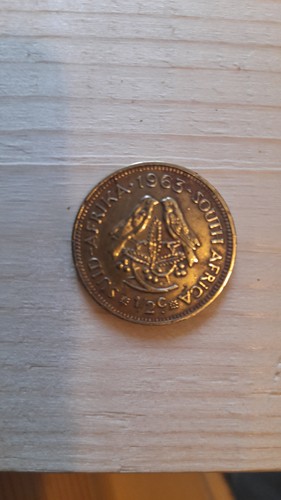South african coin - african,