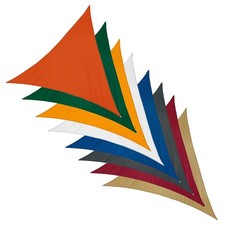 WATERPROOF HEAVY DUTY SUN SHADE SAIL GARDEN PATIO AWNING CANOPY 98% UV BLOCK