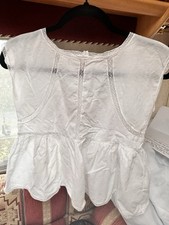 Bonpoint Cotton And Lace Top Age 10 NWOT