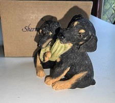 Sherratt & Simpson, Dobermann Puppies with Towel