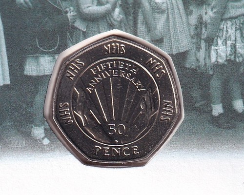 1998 nhs 50th anniversary 50p - 50th,