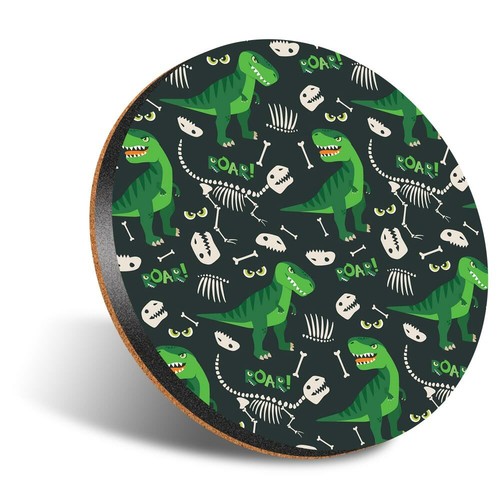 Round 12cm coaster - x,