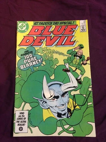 Blue devil signed by - devil, #25
