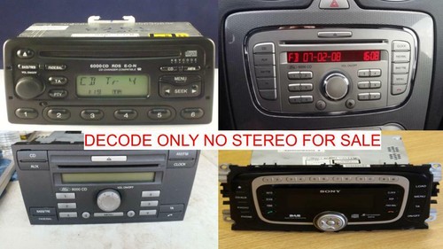 Ford sony 6000 6006 - ford,