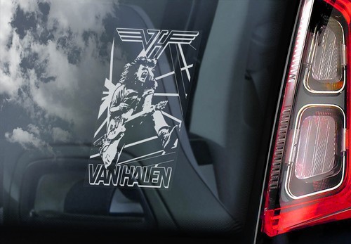 Van halen car window sticker - halen,