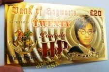 HARRY POTTER TICKET GOLD