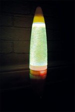 Colour changing glitter - changing, lamp