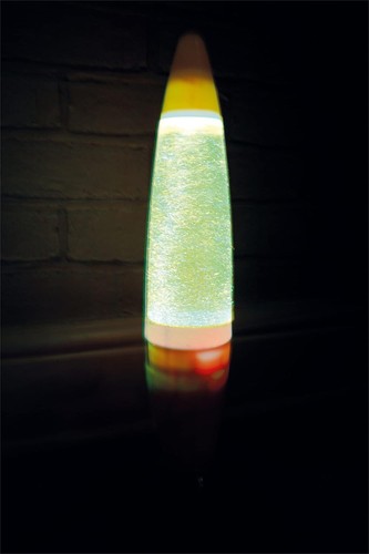 Colour changing glitter lamp - colour,