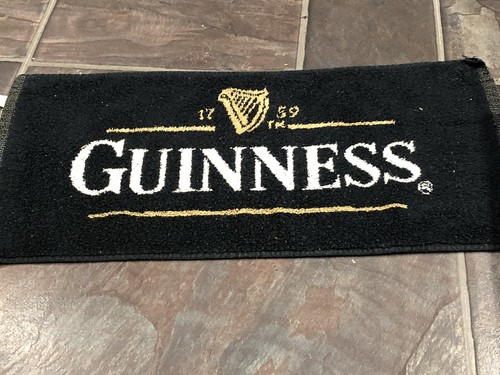 Vintage guinness bar towel - bar,