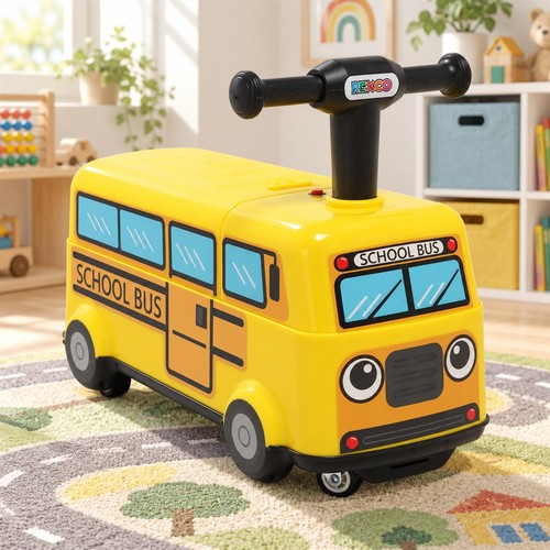 Kids yellow school bus ride - kids,