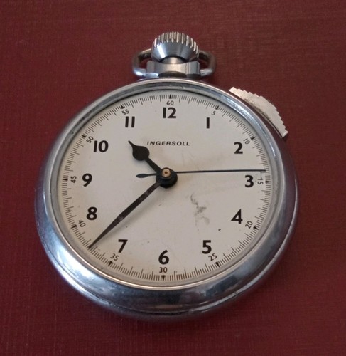 Vintage ingersoll pocket watch - vintage,