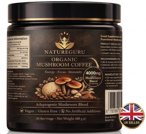 Organic mushroom coffee blend - coffee,