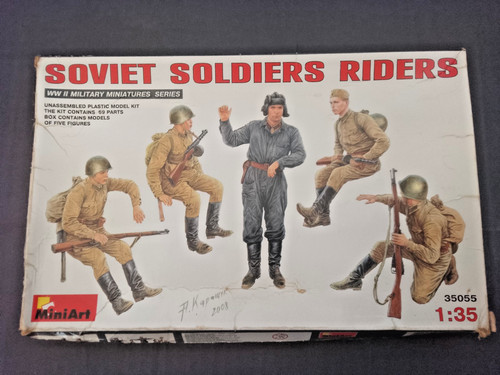 Miniart 35055 soviet - miniart,