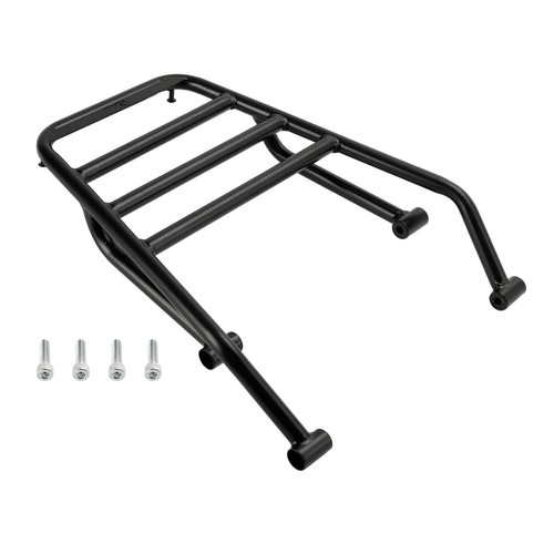 Black rear luggage rack - rear,