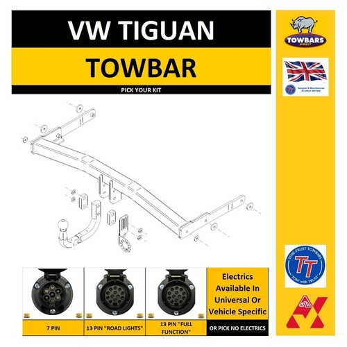 Swan neck towbar for - neck,