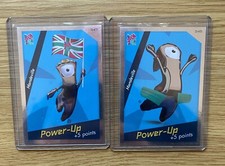 Mandeville - Adrenalyn XL London Olympic 2012 - POWER UP x2  345 & 347 RARE