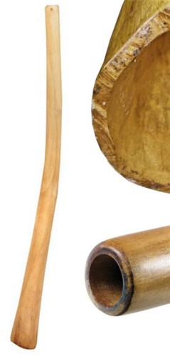 Handmade didgeridoo teak - didgeridoo,