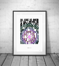 HOLE ❤ Celebrity Skin ❤ song lyric poster art Limited Edition Print