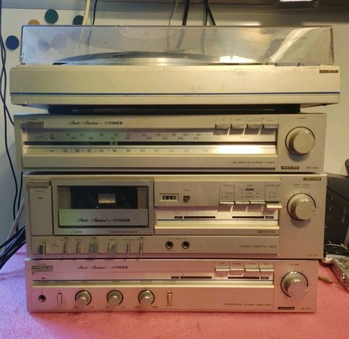 Fisher stereo turntable - fisher,