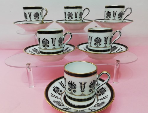 Richard ginori painting cups - painting,