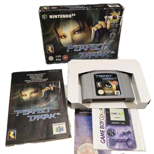 Perfect dark n64 nintendo - perfect, 64