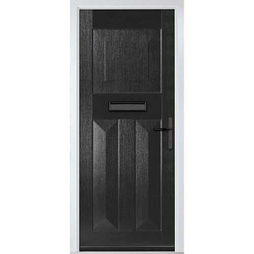Composite door eaton - eaton, black