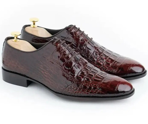 Handmade mens burgundy lace - handmade, up