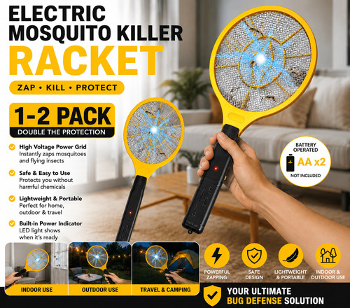 Electric fly bug - bug, racket