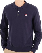 Fila vintage knitted polo - vintage, l/s