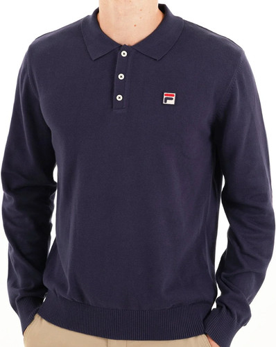 Fila vintage knitted polo - fila,