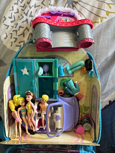Polly pocket zip case fold - zip,