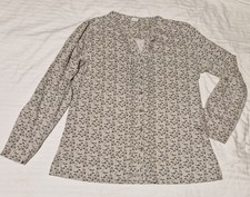 Cotton Traders Grey Floral