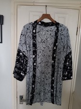 Topshop Silver Grey Black
