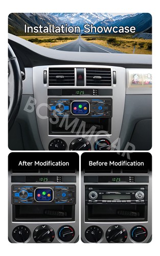 Mp3 player single - 1din, head