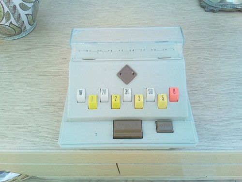 Vintage casdon toy cash till - toy,