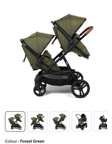 Puggle double pushchair - puggle,