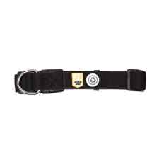 HUGE DISCOUNT !! Large Black Dog Collar Woolly Wolf PET Recycled  LOOK!! SAVE ££