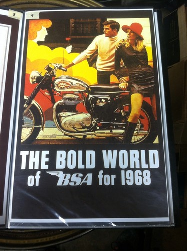 Vintage bsa 1968 - vintage, lightning