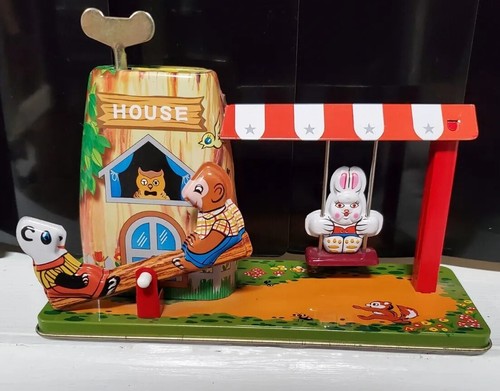 Vintage animal playland wind - animal,