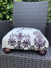 Footstool Material Covered 11.5 X11.5 X5 Inch