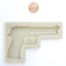 Gun mold chocolate - gun,
