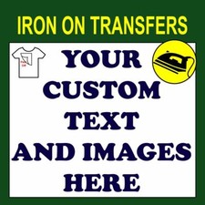 Personalised Custom Iron On T