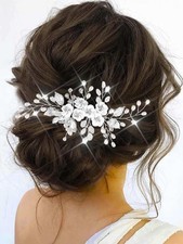 Flower Bride Wedding Hair Comb