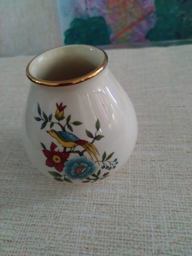 Crown devon small vase birds - crown,