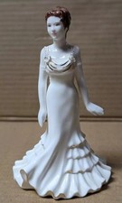 Coalport figurine crystal - coalport, by