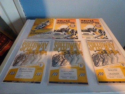 Vintage speedway programmes - vintage,