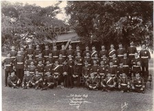 1904 BURMA THAYETMYO 2nd BORDER REGIMENT CORPORALS BRITISH MILITARY LARGE PHOTO